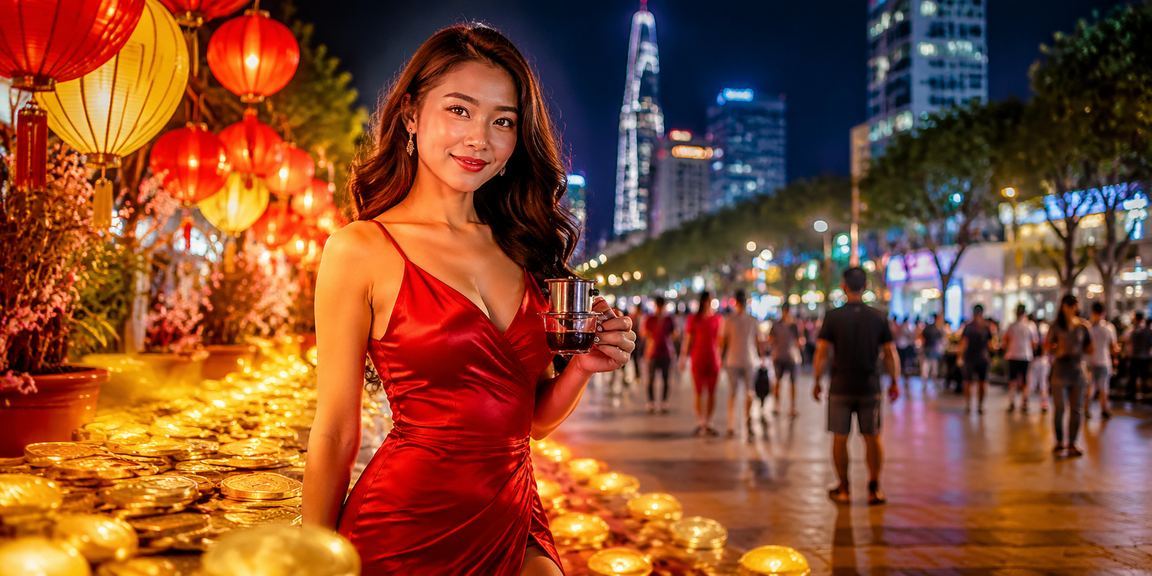 Người dùng tại TP Hồ Chí Minh thưởng thức cà phê và đặt cược trực tuyến